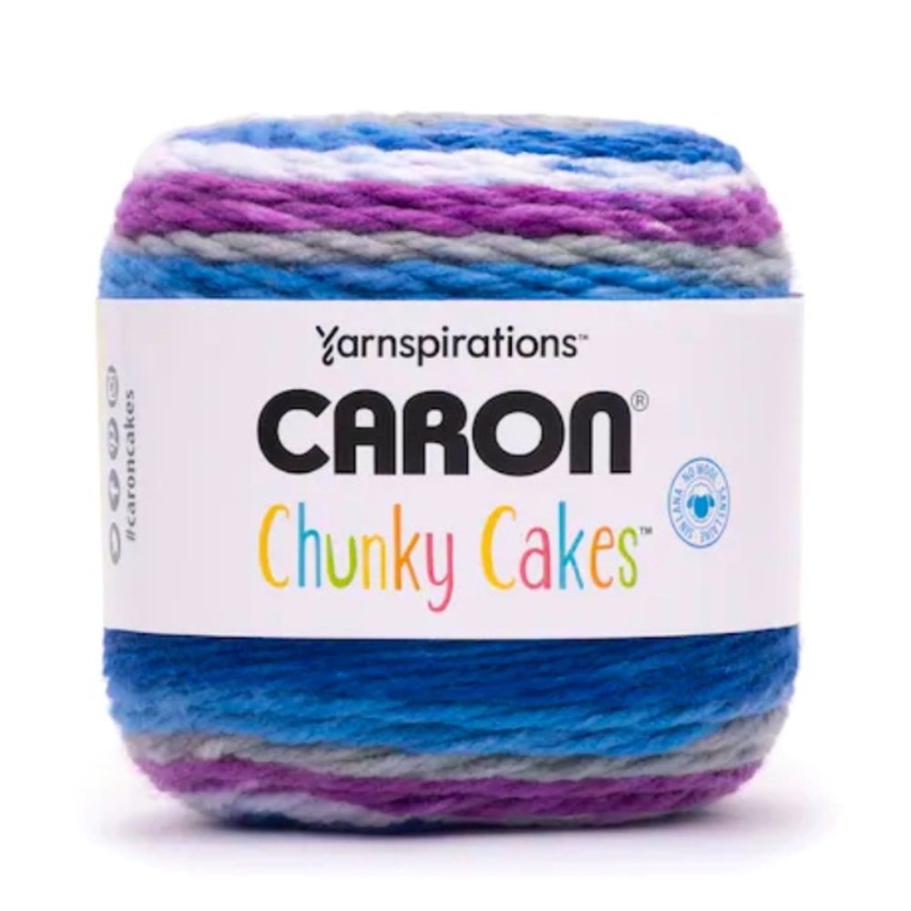 Pretty Blue, Purple, and White Yarn! 🧶